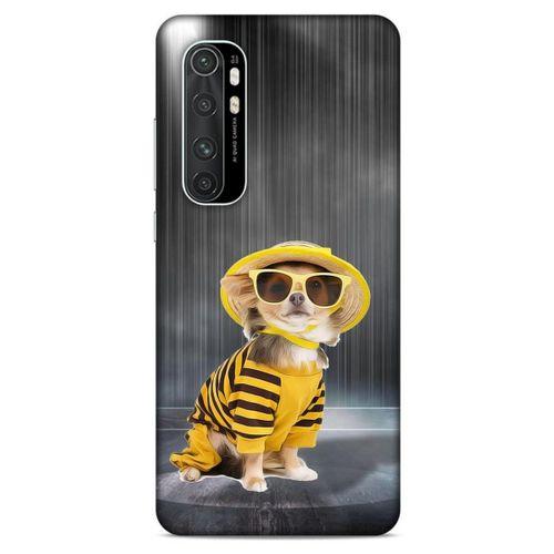 Xiaomi Mi Note 10 Lite Kılıf Köpek Kıyafetleri (15) Antişok Kılıf Chihuahua Pijama