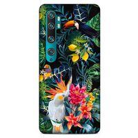 Xiaomi Mi Note 10 Uyumlu Kılıf Yeşil Delisi (31) TPU Kılıf Kuşkonmaz yeşili