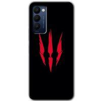 Tecno Camon 18 Kılıf HD Desen Baskılı Arka Kapak - Ayı Pençesi