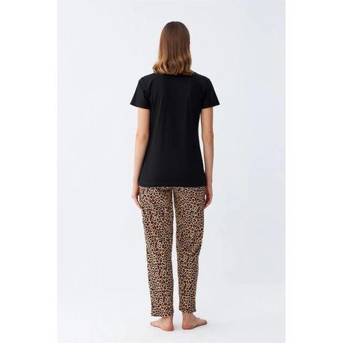Kadın Penye Kısa Kol Pijama Takım 4128