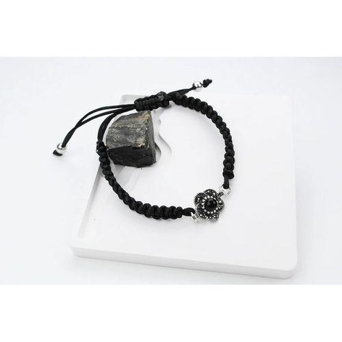 NARİN  OLTU TAŞI GÜMÜŞ ÇERÇEVE  AYARLANABİLİR  BİLEKLİK