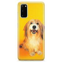 Samsung Galaxy S20 Kılıf Collie Arka Kapak Koruma Desenli Full Koruyucu
