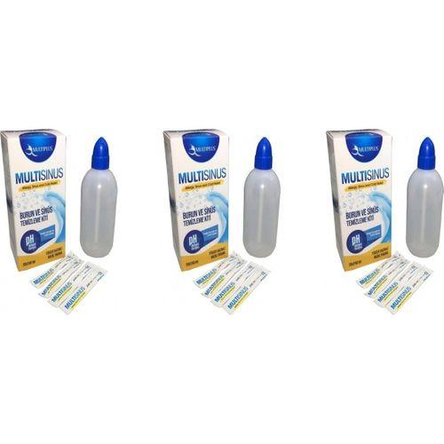 MultiSinüs  Burun Ve Sinüs Temizleme Kiti 20x240 Ml 20 Adet Solüsyonlu 3 Kutu