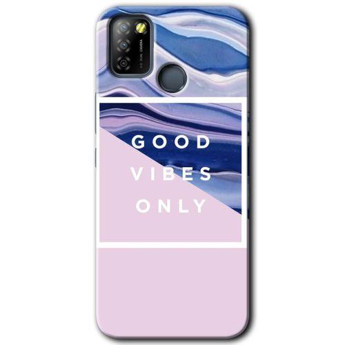 İnfinix Smart 5 Kılıf HD Desen Baskılı Arka Kapak - Good Vibes