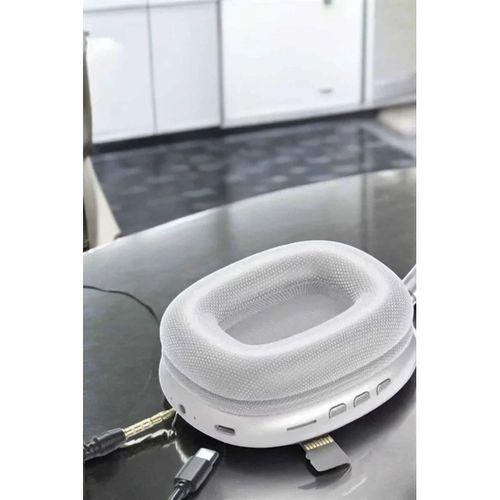 P9 Plus Kablosuz Kulak Üstü Bluetooth Kulaklık Beyaz Yüksek Ses Kaliteli