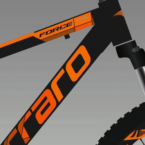 Carraro Force 400 21 Vites 24 Jant Dağ Bisikleti Andrasit-Turuncu