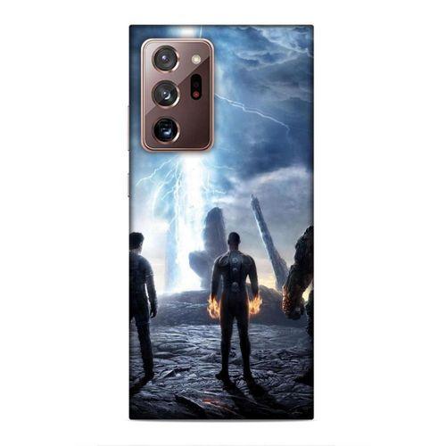 Samsung Galaxy Note 20 Ultra Uyumlu Kılıf BMovie (49) Ultra Silikon Kılıf Fantastik Dörtlü