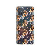 Samsung A71 Tiger Şeffaf Telefon Kılıfı