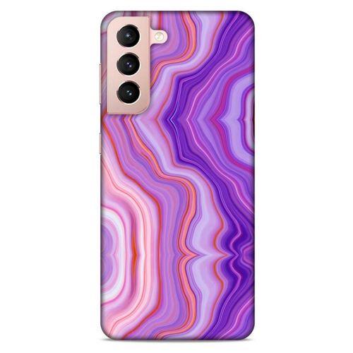 Lopard Samsung Galaxy S21 Uyumlu Kılıf Mermer Desenli (46) Core Armor Kılıf