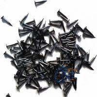 Klips, Menteşe, Ayağı Çivisi 7mm Çelik - Siyah 100gr