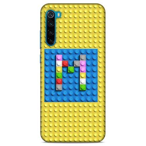 Lopard Xiaomi Redmi Note 8T Uyumlu Kılıf BloX (24) Darbe Emici Kılıf M Harfi