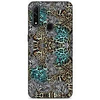 Animax Zebra Kaplan Oppo A31 Kılıf Desenli Silikon