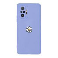 Redmi Note 10 Pro Max Papatya Desenli Premium Silikonlu Telefon Kılıfı