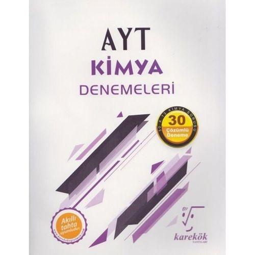 AYT Kimya Deneme Karekök Yayınları