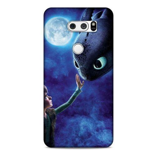 LG K40S Kılıf Dragons (40) Fit Silikon Kılıf Ejderha Takım Yıldızı