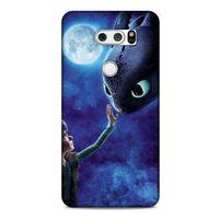 LG K40S Kılıf Dragons (40) Fit Silikon Kılıf Ejderha Takım Yıldızı