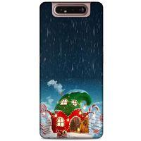 Samsung Galaxy A80 Kılıf Snowix (7) Telefon Kılıfı Koyu Yeşil