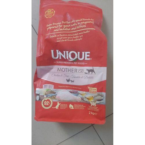 Unique Anne Ve Yavru Kedi Maması Tavuklu & balıklı 2 Kg