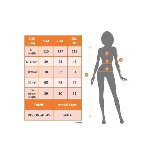 Kadın Kısa Kollu Yarı Balıkçı Yaka üst Viskon Alt Desenli Dokuma Midi Elbise