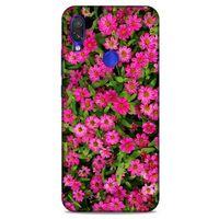 Lopard Xiaomi Redmi Note 7 Pro Uyumlu Kılıf Bahar (40) Fit Silikon Kılıf Koyu Pembe