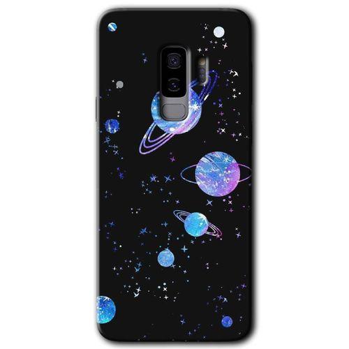 Samsung Galaxy S9 Plus Kılıf HD Desen Baskılı Arka Kapak - Samanyolu Galaksi