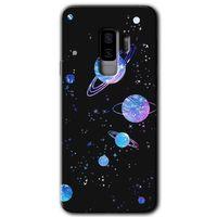 Samsung Galaxy S9 Plus Kılıf HD Desen Baskılı Arka Kapak - Samanyolu Galaksi