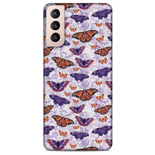 Lopard Samsung Galaxy S21 Plus Uyumlu Kılıf Kelebek Etkisi (45) Back Cover
