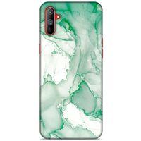Realme C3 Uyumlu Kılıf Yeşil Delisi (4) Koruma Kılıfı Pastel yeşil