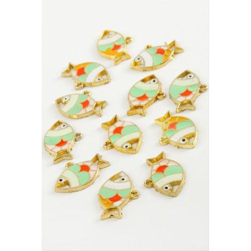 Balık Tek Kulp Mineli Bileklik ve Kolye Ucu Aparatı 1 Adet