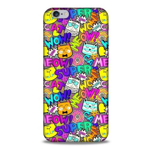 Graffitix (12) Desenli Silikon Kapak Apple Iphone 6 Kılıf