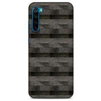 Xiaomi Redmi Note 8T Kılıf Patchwork (23) Ultra Koruma Kılıfı Siyah Gri