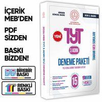 2026 3 Adım YKS-TYT MEBİ Özgün Sorular 15li Deneme Paketi Video Çözümlü BASKI ÜCRETİ