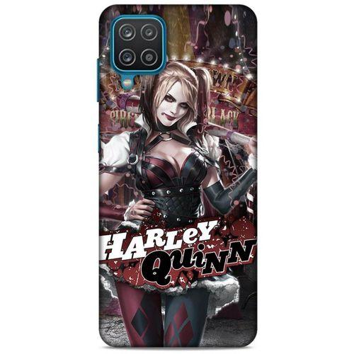 Samsung Galaxy A12 Uyumlu Kılıf Harley Quinn (41) Tank Kılıf Lime