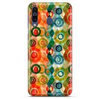 Alcatel 1S Kılıf Pastel Renkler (31) TPU Kılıf Kırmızı Yeşil