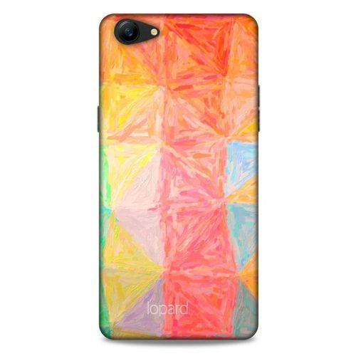 Oppo A79 Kılıf Pastel Renkler (26) Tpu Silikon Kılıf Sarı Kırmızı