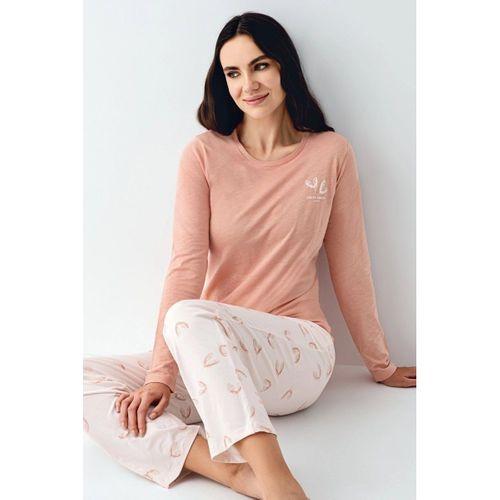 Pierre Cardin 9061-s Kadın Uzun Kol Pijama Takım