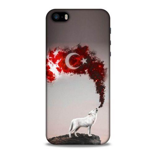 Apple iPhone SE Uyumlu Kılıf Ottoman (31) TPU Kılıf Kurt