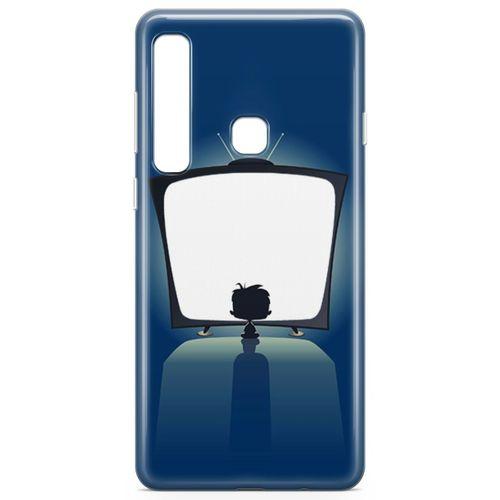 Samsung Galaxy A9 2018 Kılıf Led Tv Retro Arka Kapak Koruma Desenli Full Koruyucu