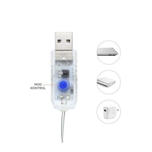 Torima Lw-7 300 Ledli 10 Sarkıt Perde Led Işık, 8 Modlu Uzaktan Kumandalı, 3x3 Metre Peri Telli Led