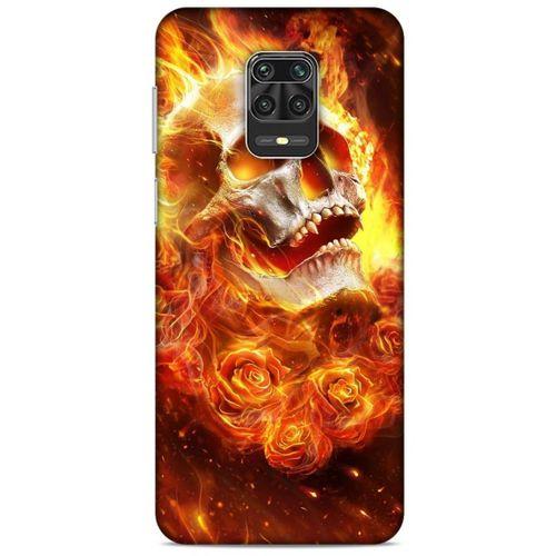 Xiaomi Redmi Note 9 Pro Uyumlu Kılıf Motorsiklet (19) Kılıfları Kurukafa
