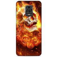 Xiaomi Redmi Note 9 Pro Uyumlu Kılıf Motorsiklet (19) Kılıfları Kurukafa