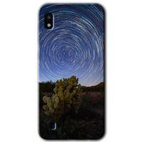 Potkal Hediye Fabrikası Samsung Galaxy A10 HD Baskılı Kılıf + 9D Tam Ekran Koruyucu - Eclipse Sky