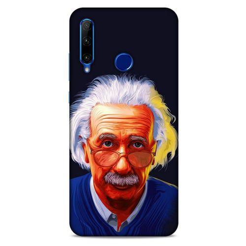Huawei Y6P Kılıf Almanya (37) Silicone Cover Einstein