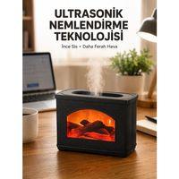Usb Güçlü Ultrasonik Hava Nemlendirici Sessiz Çalışan 270 Ml Difüzör