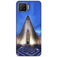 Oppo A73 Kılıf Dünya Mimarisi (38) Neo Hybrid Kılıf Church of Hallgrimur