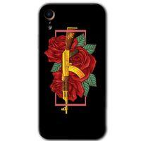 iPhone XR HD Baskılı Kılıf + 9D Tam Ekran Koruyucu - Bedel