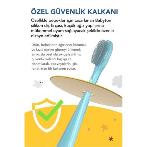 Çocuk Babyton Silikon Diş Fırçası