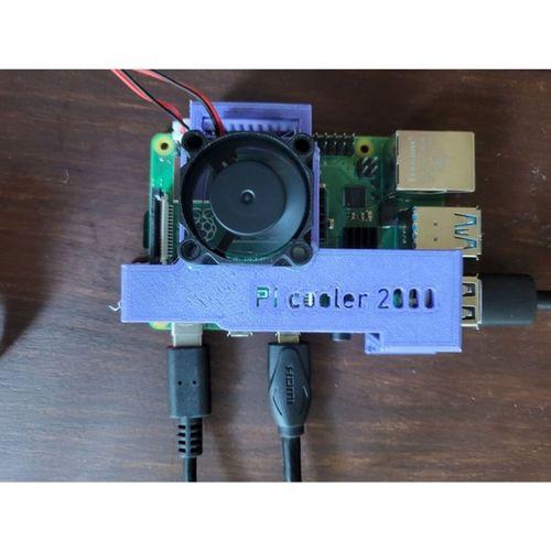 Raspberry Pi Soğutucu Standı 3D Baskı (Bu ürün Sadece Plastik parçadır - Almadan Önce Soru Sorabilirsiniz)