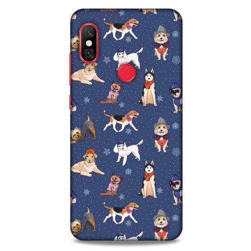 Xiaomi Redmi Note 6 Pro Kılıf Köpek Kıyafetleri (11) Tam Koruma Beagle, Rottweiler, Kangal