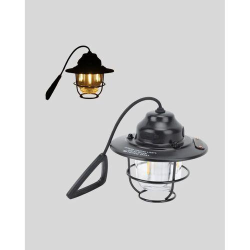 Taşınabilir Retro Çam Konisi Kamp Lambası Gece Işığı Su Geçirmez